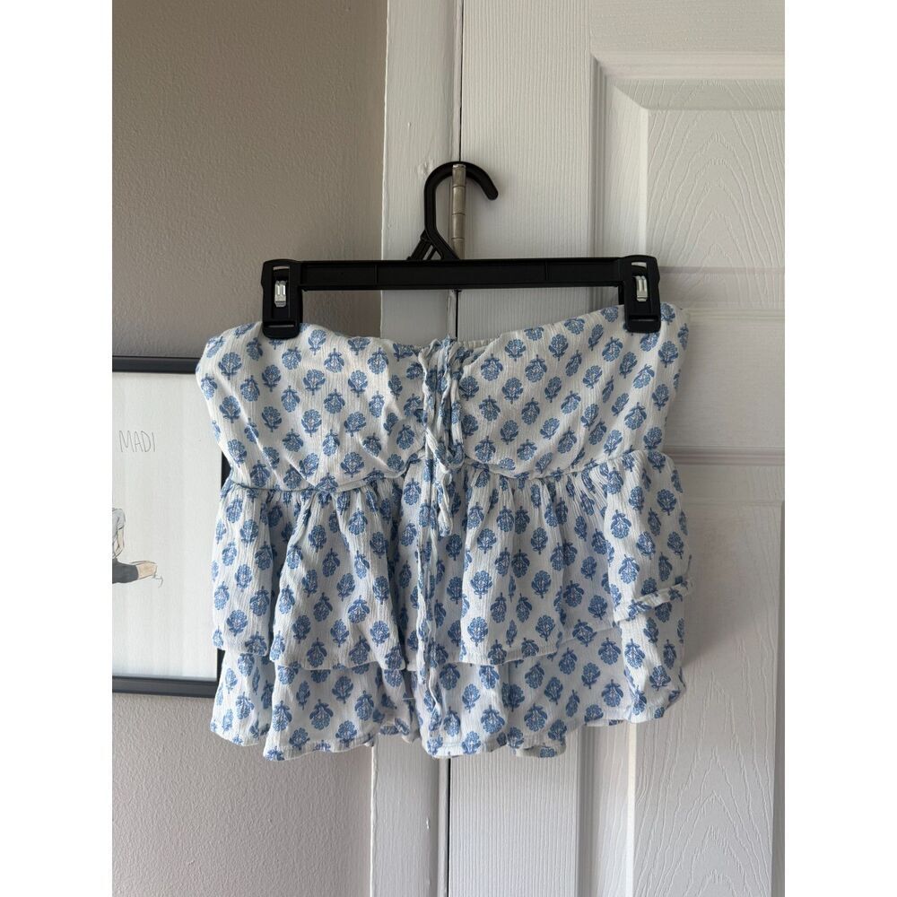 Hollister Strapless Babydoll Top